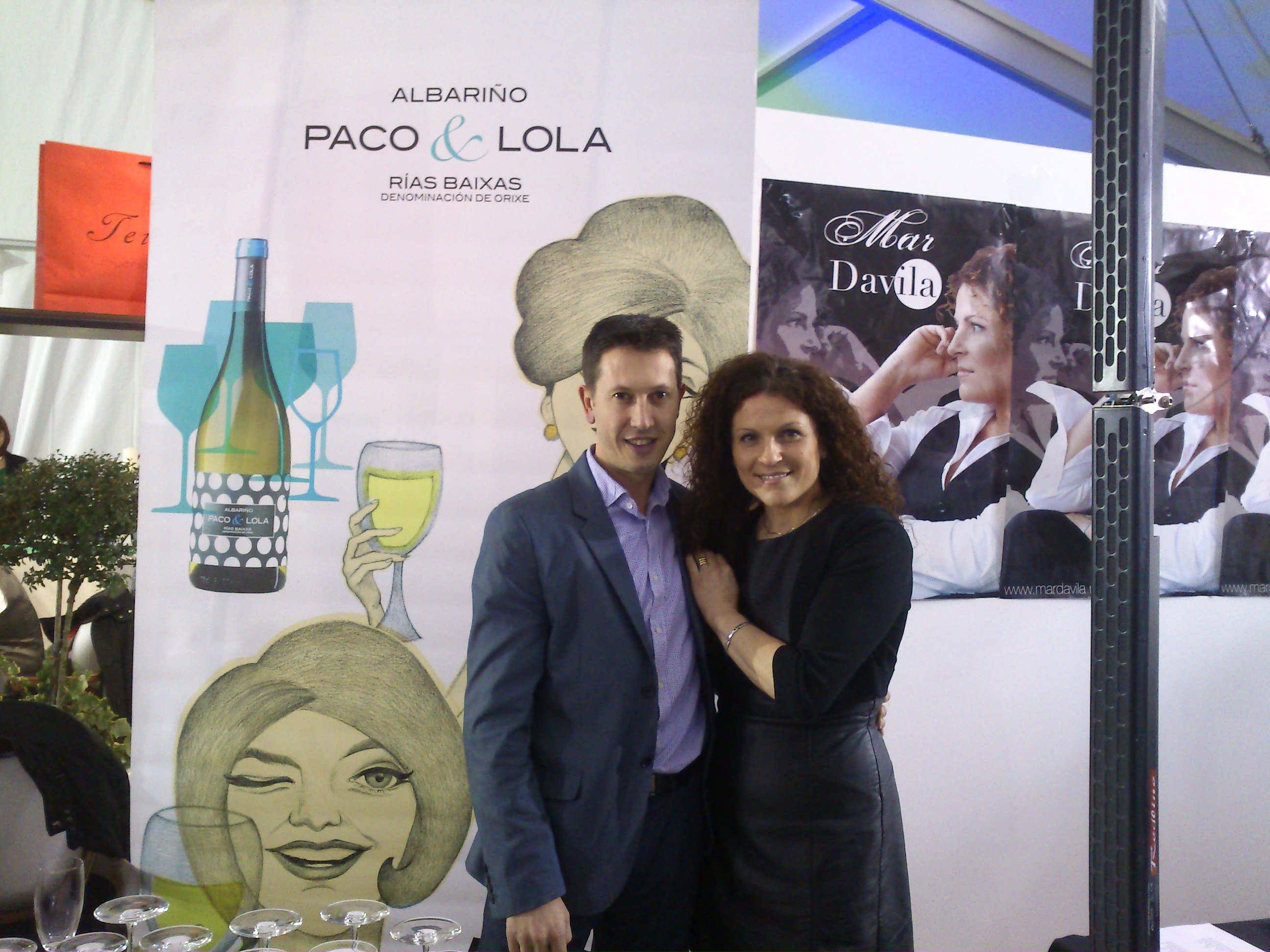 Con Mar Davila en  Expoboda Chicolino 2013