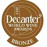 Bronze medal, Decanter WWA 2013