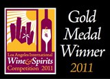 Gold medal, Los Angeles Intl. Wine & Spirits Awards 2011