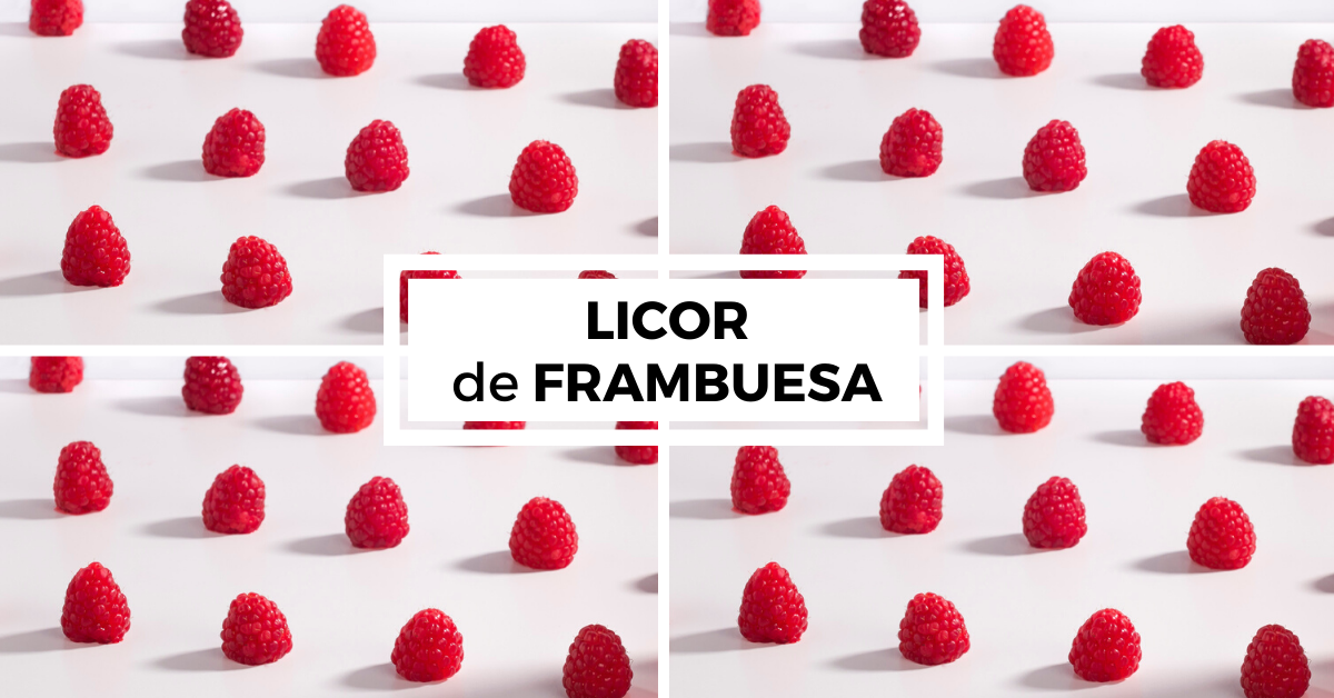 LICOR DE FRAMBUESA